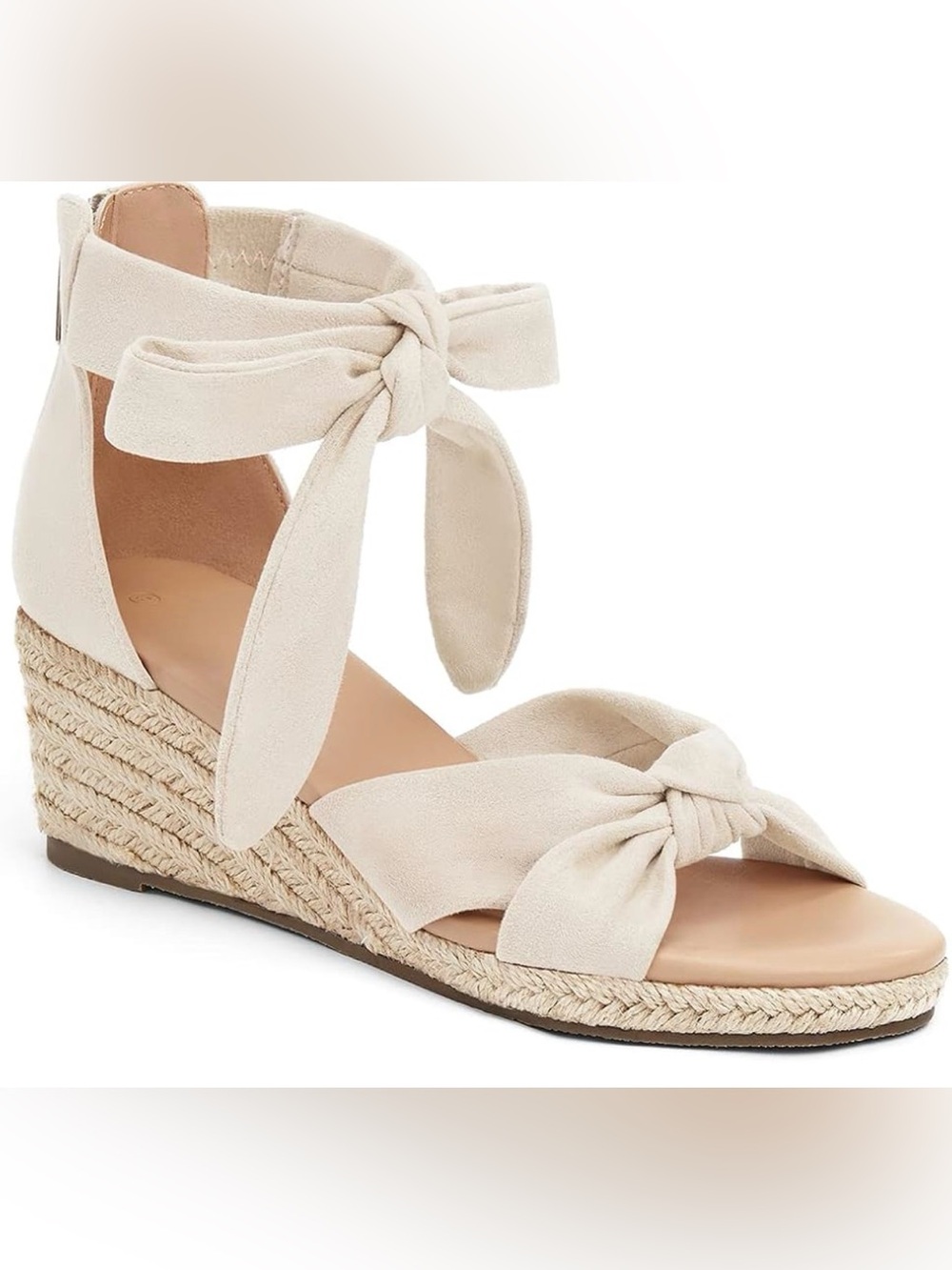 UGG Yarrow Wedge Sandals Beige